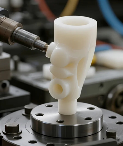 Zachowaj plastikowe usługi CNC dla implanowanych urządzeń